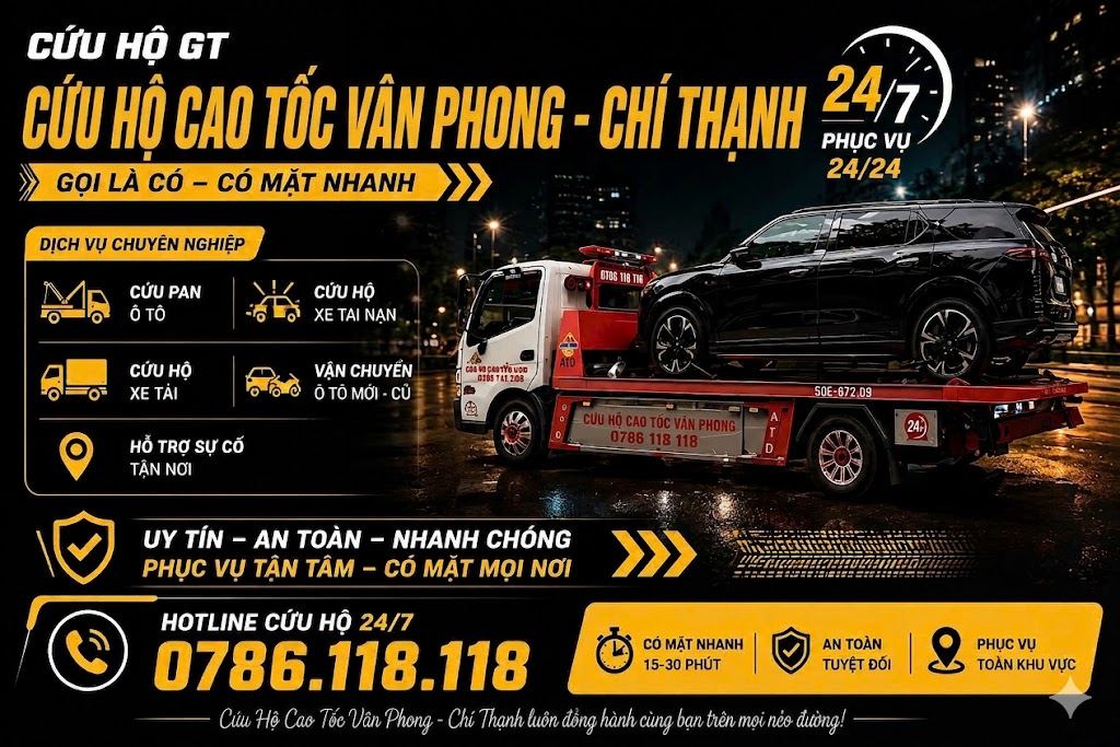 Cứu Hộ Cao Tốc Vân Phong - Chí Thạnh