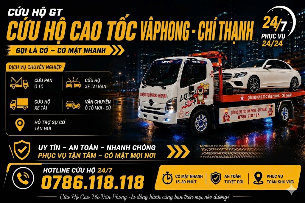 Cứu Hộ Cao Tốc Vân Phong - Chí Thạnh
