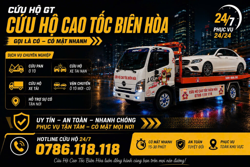 Cứu Hộ Cao Tốc Biên Hòa - Cứu Hộ Cao Tốc Vũng Tàu