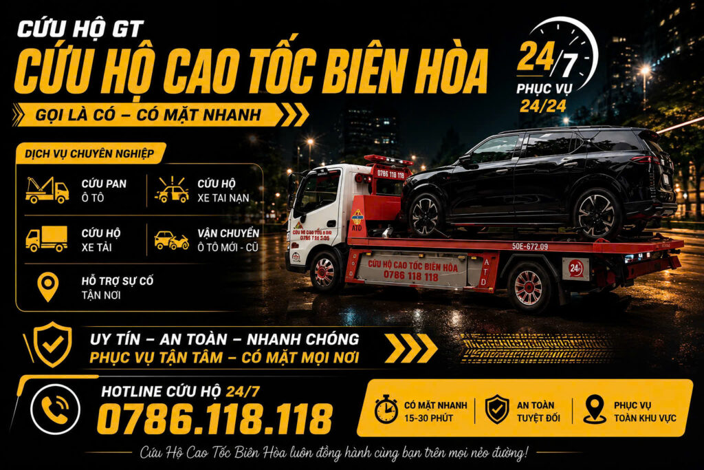 Cứu Hộ Cao Tốc Biên Hòa - Cứu Hộ Cao Tốc Vũng Tàu