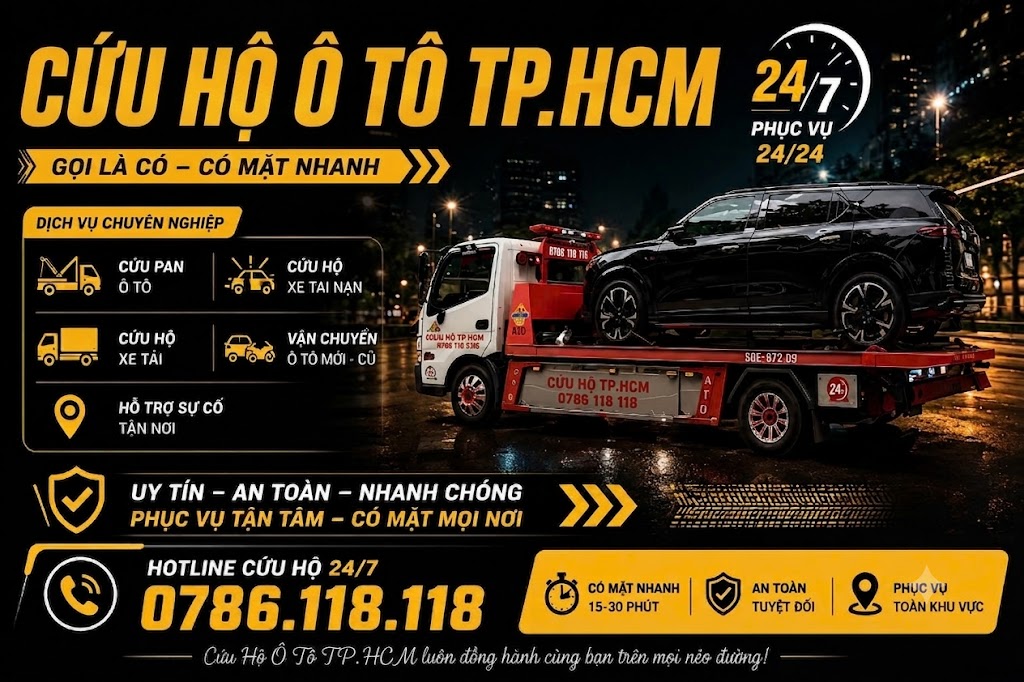 cứu hộ ô tô tphcm